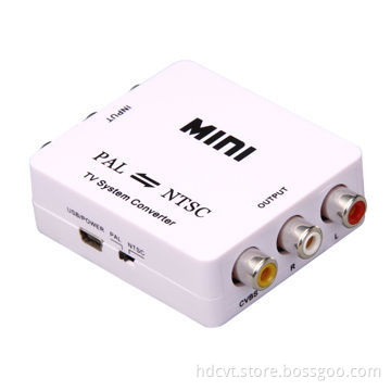 Mini TV System Converter, Supports PAL, NTSC Standard TV Format Output